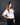 Fuslie White Crop Tops - Signature Collection