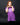 Fuslie Family Purple Dryfit Tee