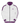 Nexus Zip Up Hoodie- White/Plum