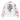 n00blet  "Snow Blossom" Bomber Jacket
